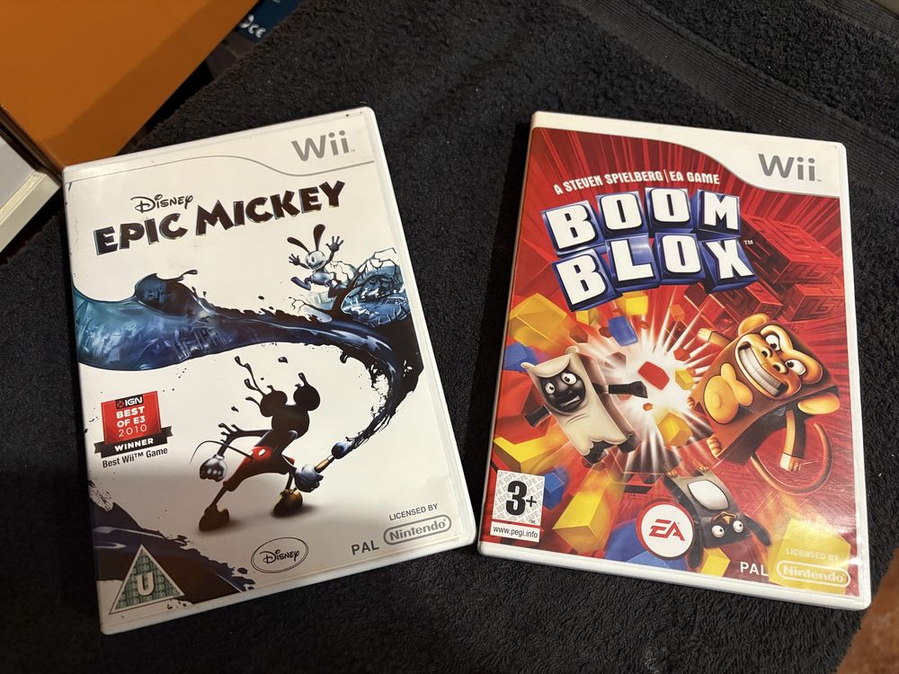 Dois Jogos Nintendo Wii- como novos + oferta