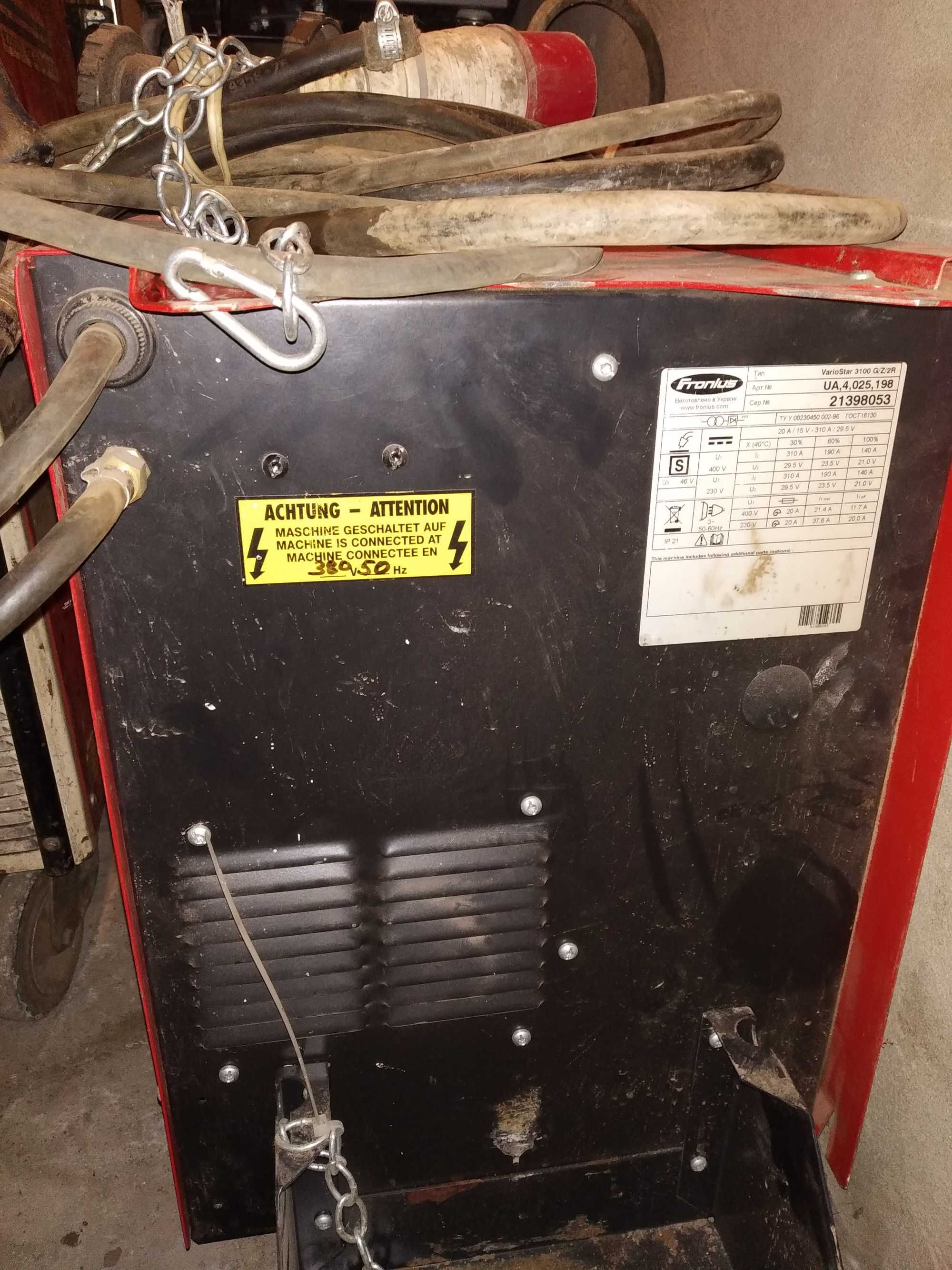 Зварювальний автомат Fronius VarioStar 3100 G/Z/2R на запчастини