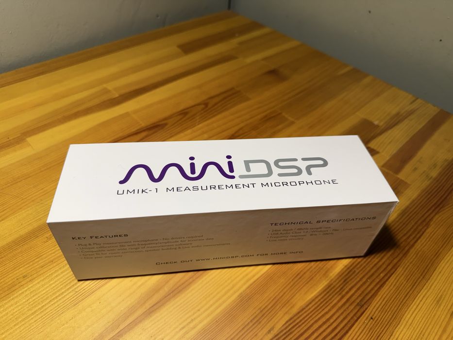 Микрофон измерительный MINI DSP Umik-1