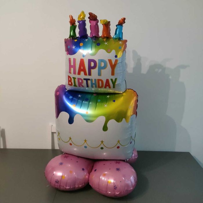 Balon tort, urodziny