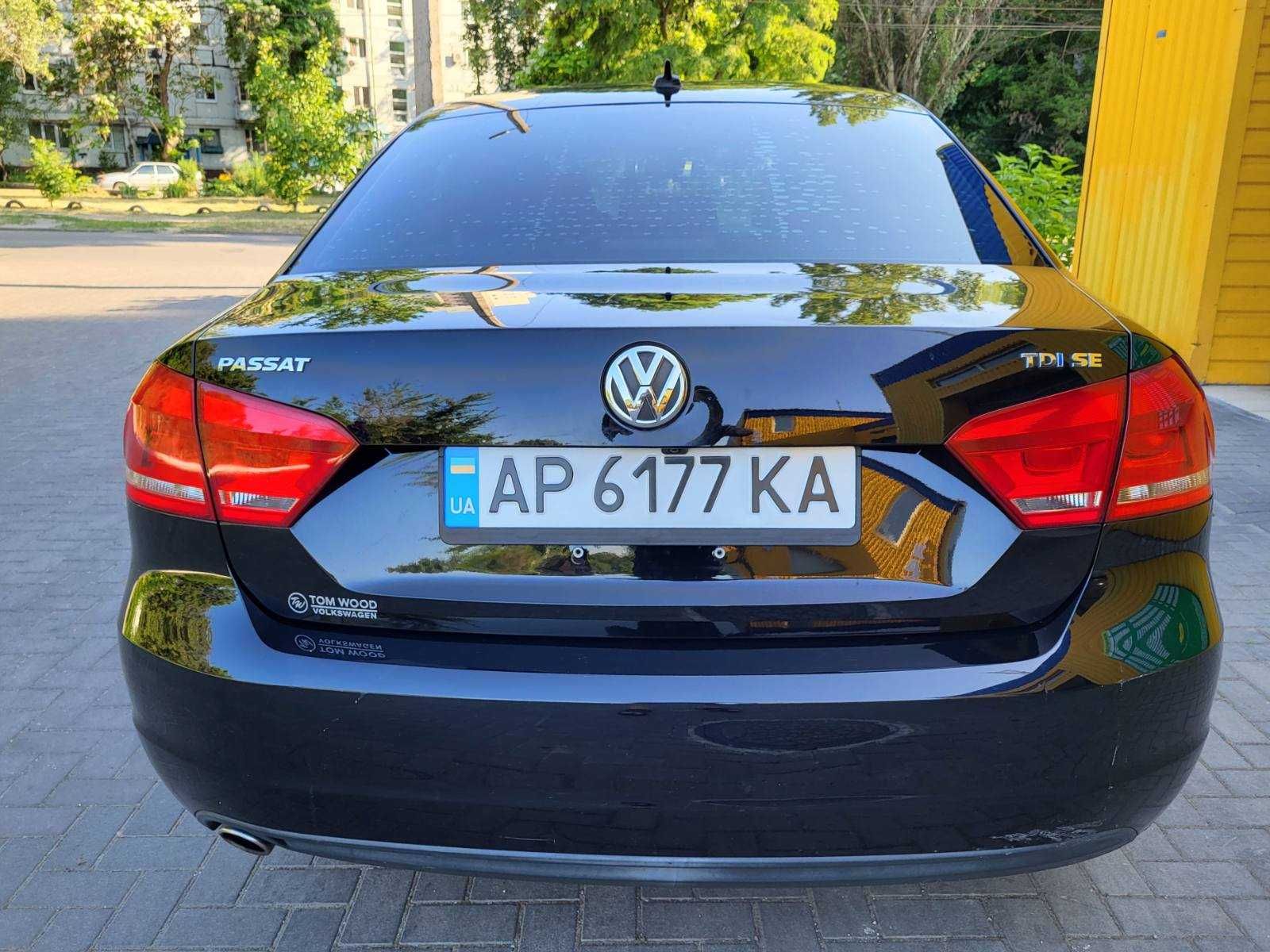 Volkswagen Passat B7 SE 2.0 TDI USA 2014 diesel Пассат Б7 пробег 70000