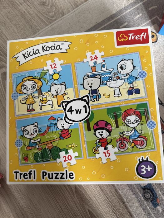 Puzzle dla 3 latka