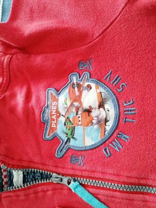 Casaco. Aviões. 3 anos Disney Store