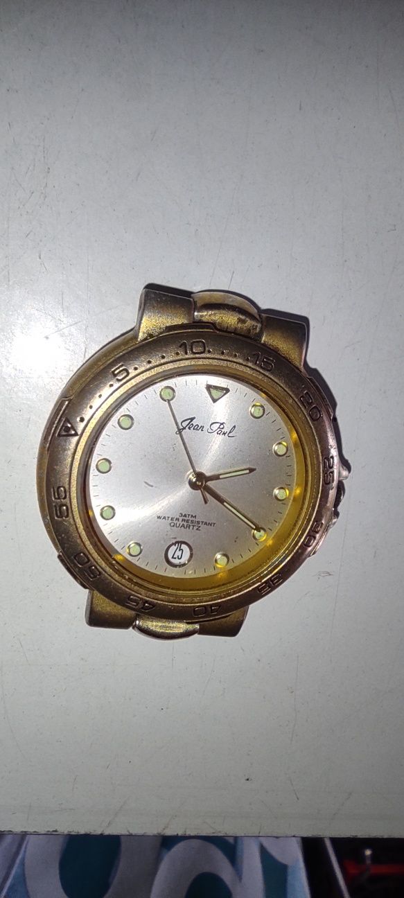 Stary zabytkowy zegarek naręczny Jean Paul 3ATM