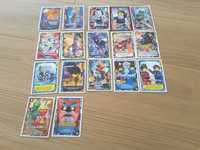 Karty Ninjago w różnyym stanie - 17 kart