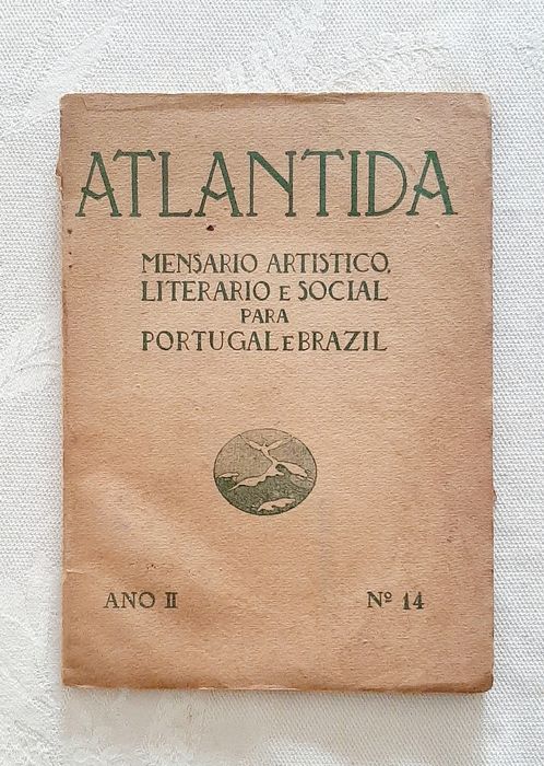 Atlantida Mensário Artístico Literário e Social para Portugal e Brasil