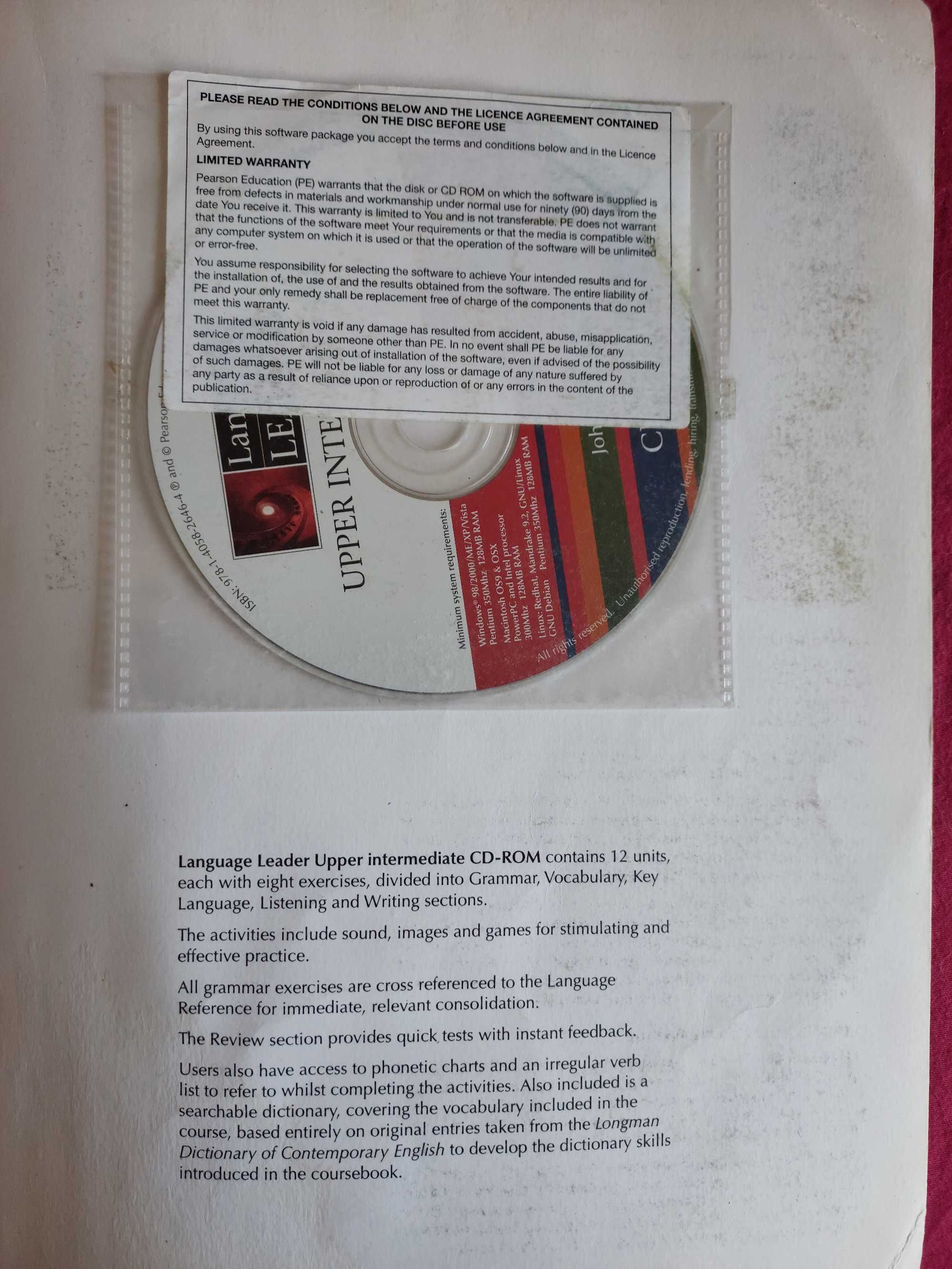 Language Leader Upper Intermediate Coursebook + CD