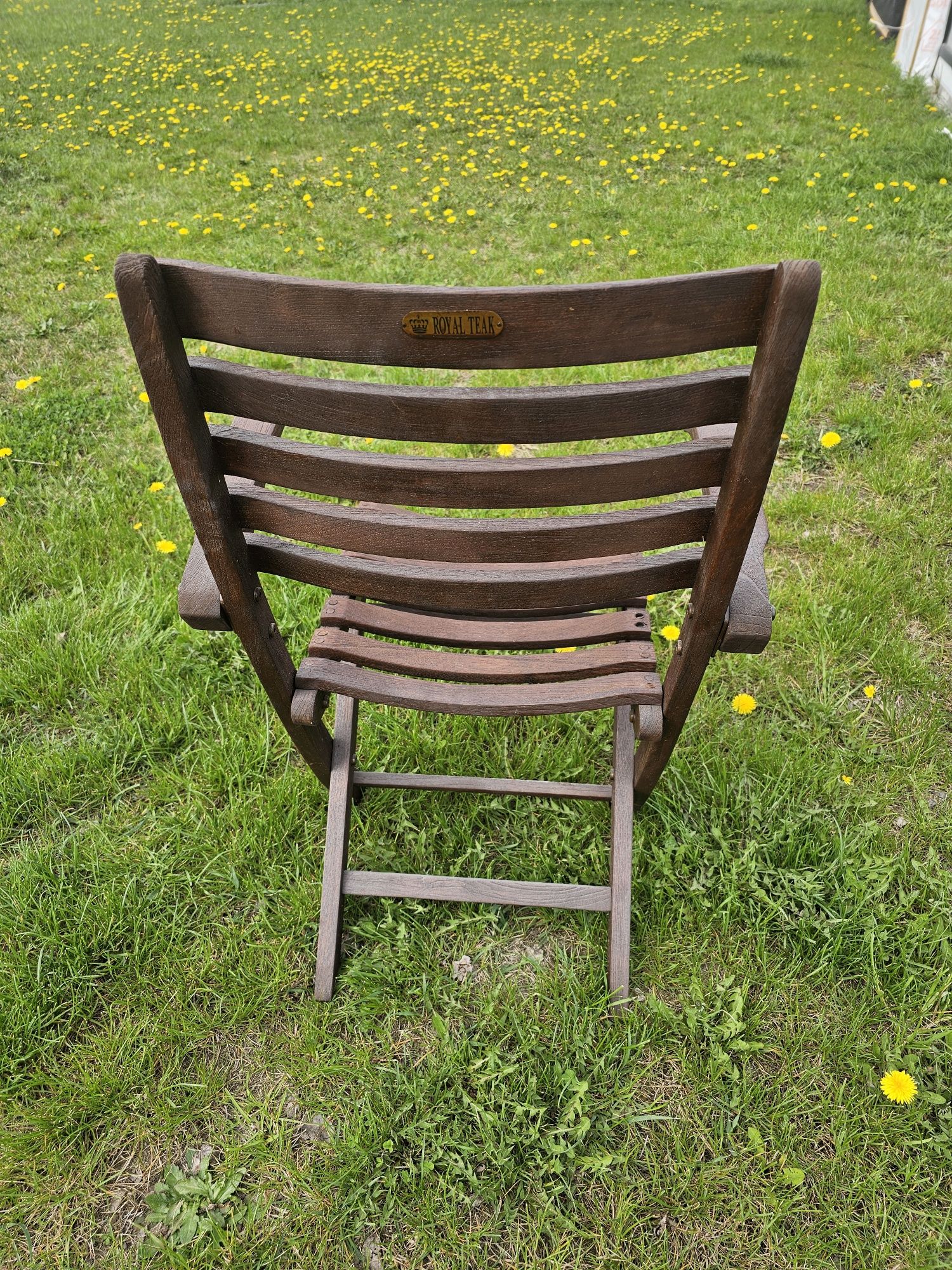Krzesła ogrodowe Royal Teak