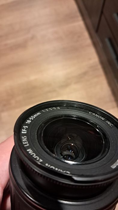 Canon eos 50 D z obiektywem