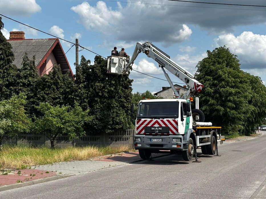 Podnośnik Koszowy Zwyżka USŁUGI