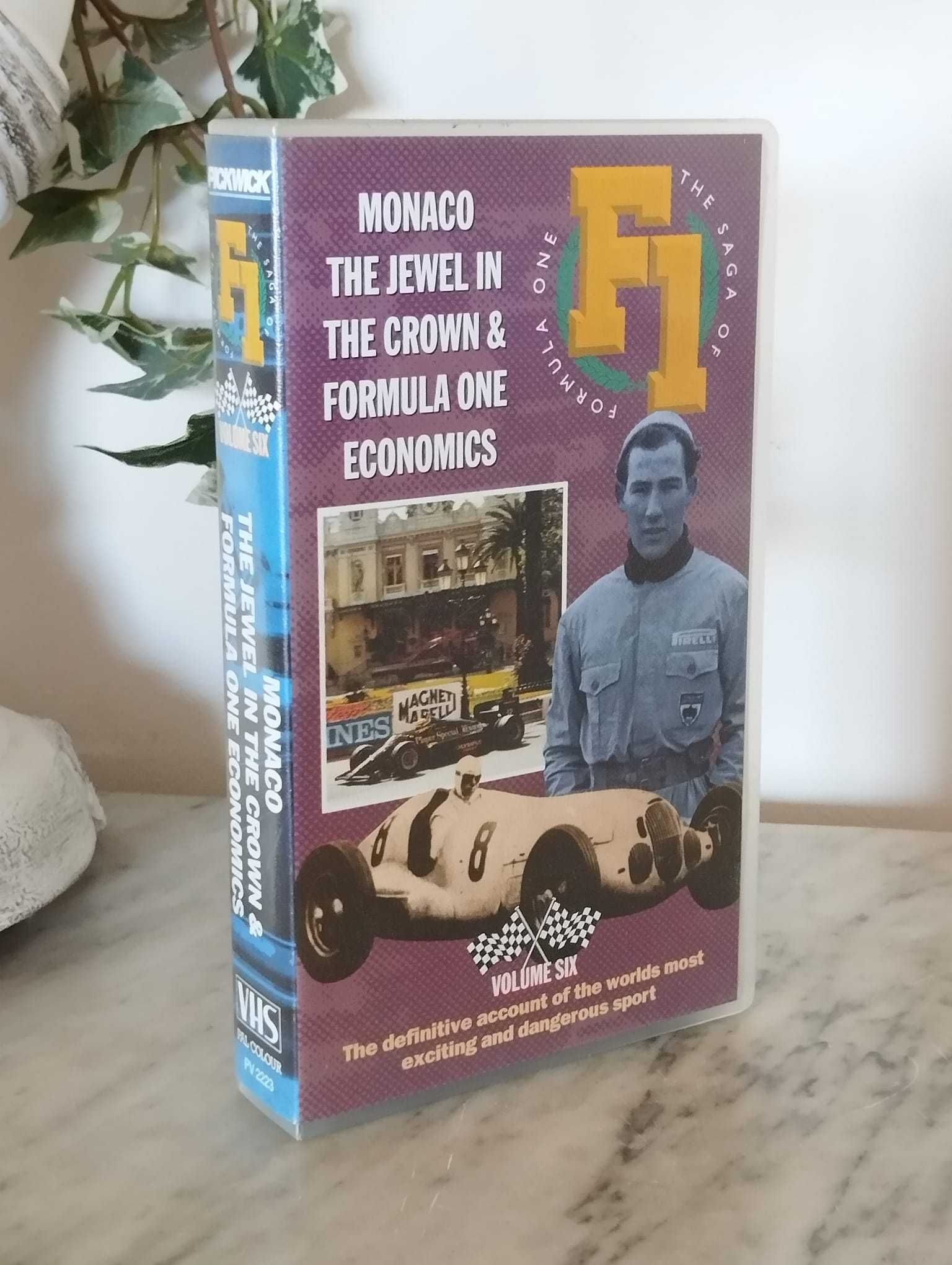 Cassetes VHS Formula 1