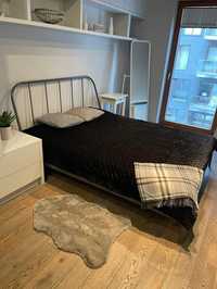 Piękne kompletne łóżko IKEA 160x200 + stelaż. Pilne, okazja!