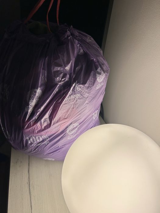 7kg worek z ubraniami w rozmiarze L