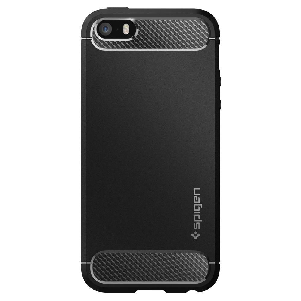 Etui Spigen Rugged Armor Do Iphone 5 / 5S / Se Black