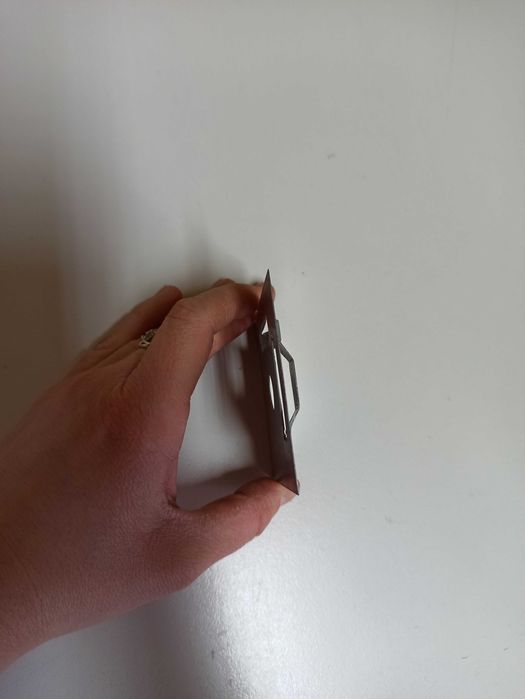 Wieszak do lustra lub obrazu, podwójny 7x7,5 cm cena za 10 szt