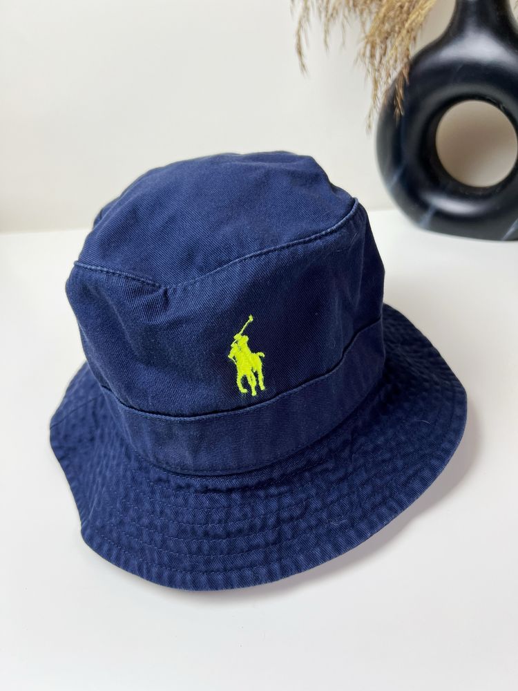 панама Polo Ralph Lauren Navy Blue Small Pony Bucket Hat Оригінал