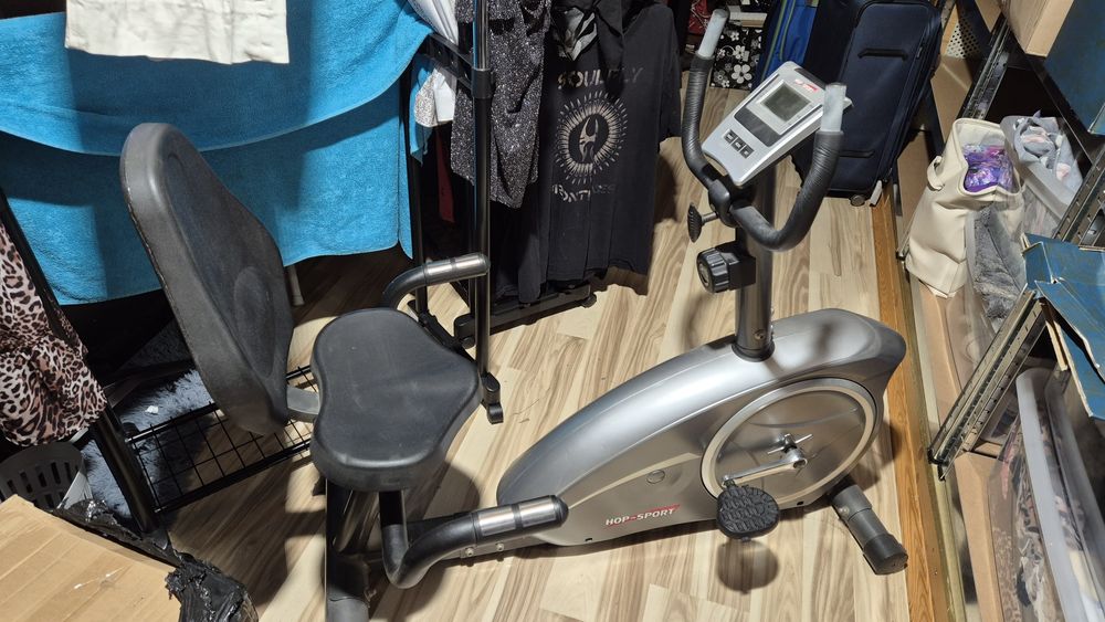 Rowerek stacjonarny siedząco leżący ,poziomy  hop sport