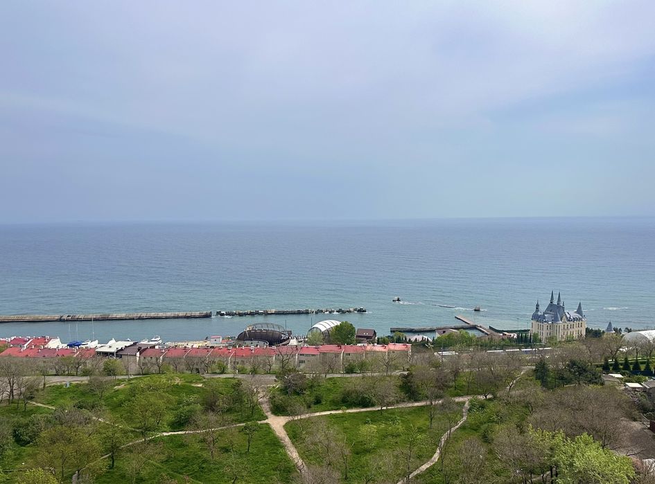 Панорама моря Квартира ЖК Руслан и Людмила Литературная 8 ст Б.Фонтана