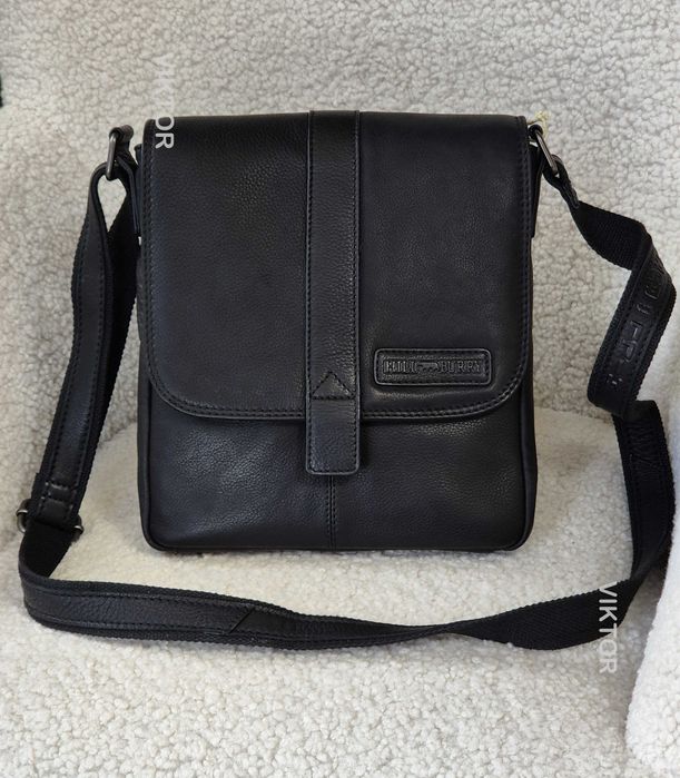 Мужская кожаная сумка Hill Burry 3095. Германия. Шкіряна сумка