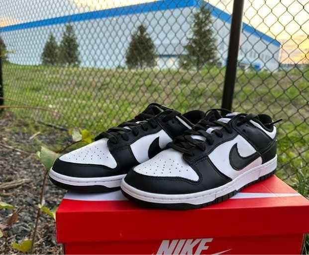 Buty Trampki Nike_Dunk_Low_Panda_Black Rozmiar 36