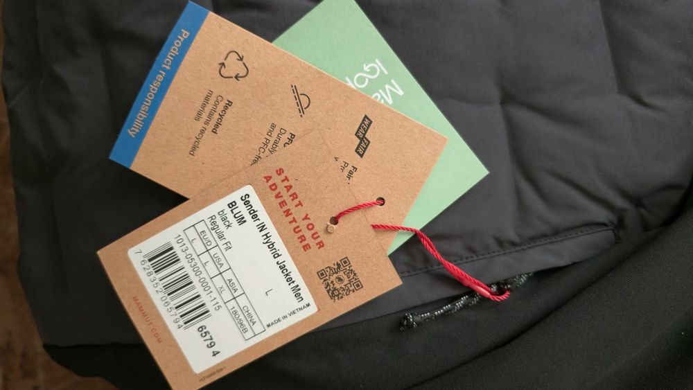 Kurtka hybrydowa męska Mammut Sender IN Hybrid roz. L