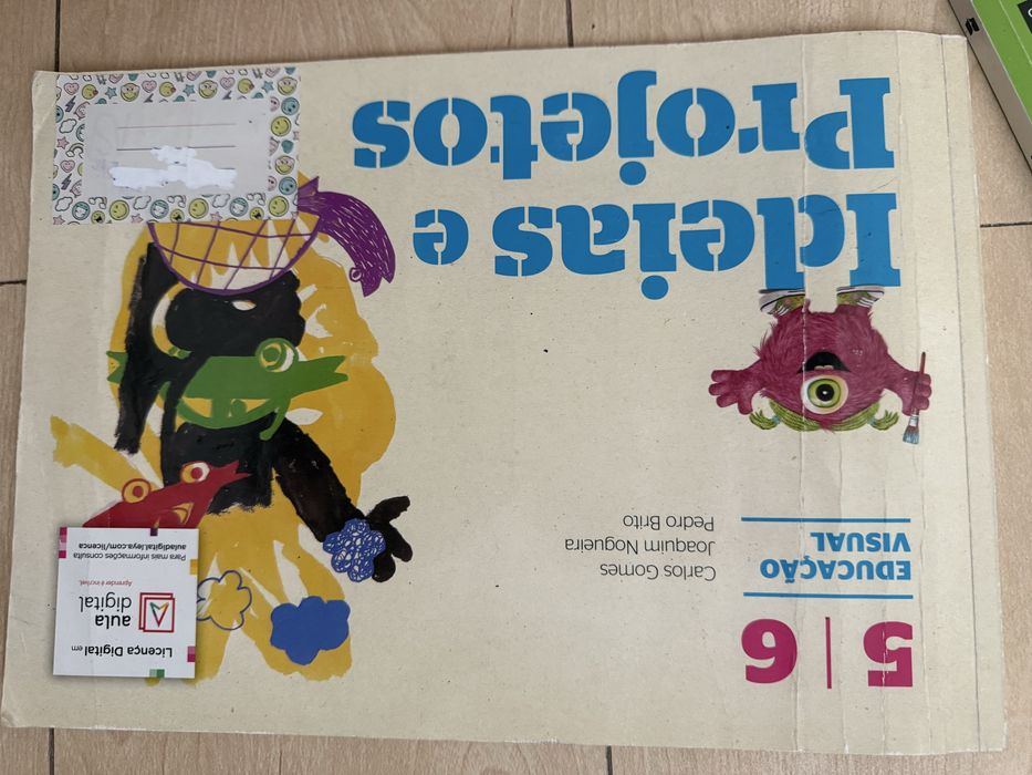 Ideias e Projetos 5.º e  6.ºano - Educação Visual (EV) Manual