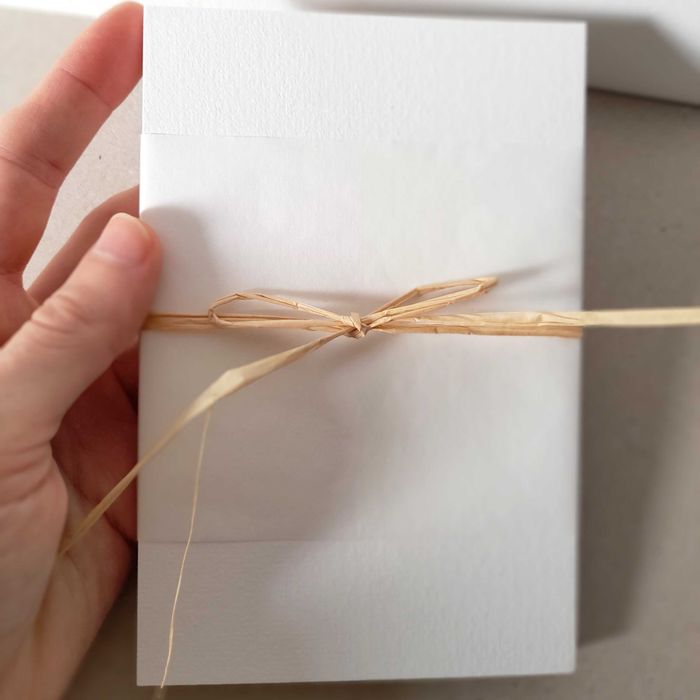 Postais tamanho A6 em papel de aguarela para pintar