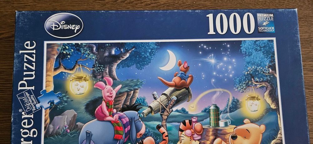 Ravensburger Puzzle Disney Kubuś Puchatek 1000 elementów Winnie Pooh