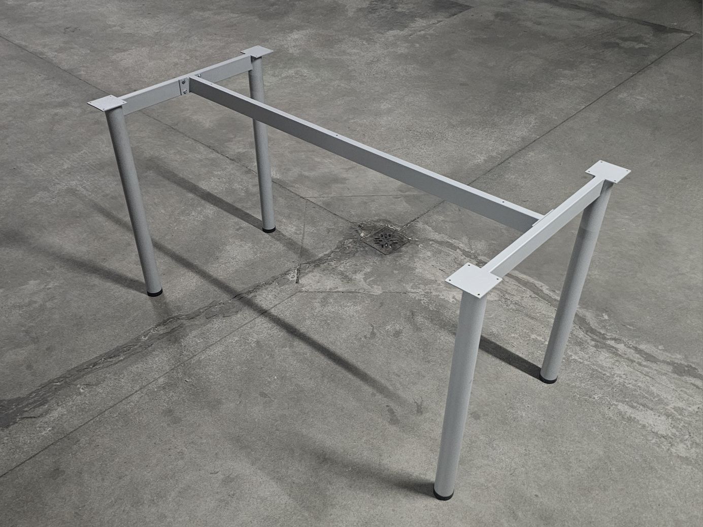 Duże biurko 70x140 blat 3cm metalowa konstrukcja