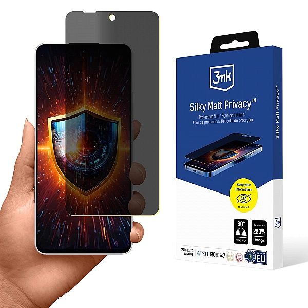 Folia prywatyzująca 3mk Silky Matt Privacy na Oppo Reno 13F 4G