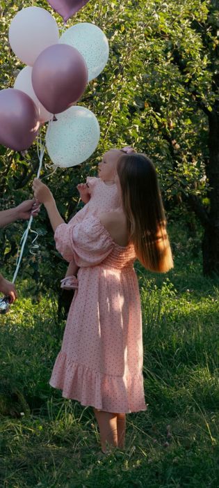 Плаття Family Look із мусліну