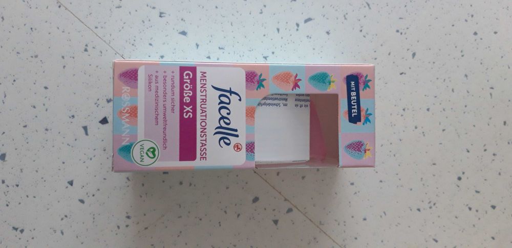 Wyprzedaż! Kubeczek menstruacyjny Facelle XS tanio!