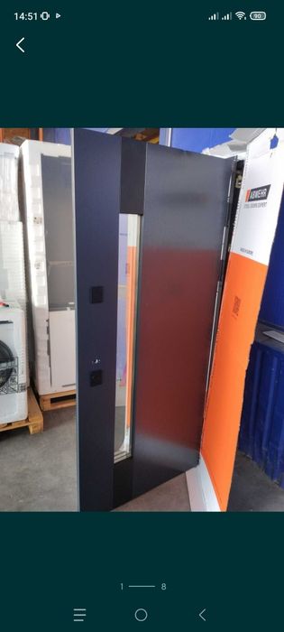 Двері вхідні нові броновані