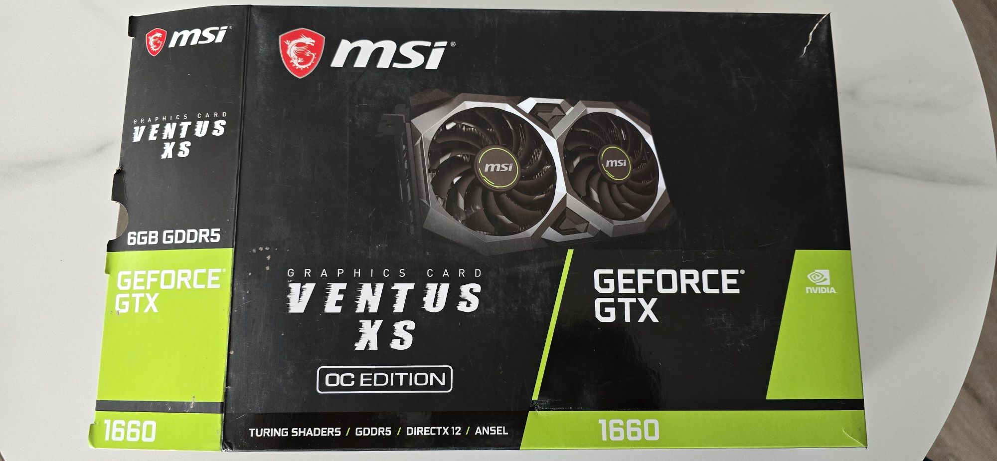 Видеокарта MSI GeForce 1660 6Gb