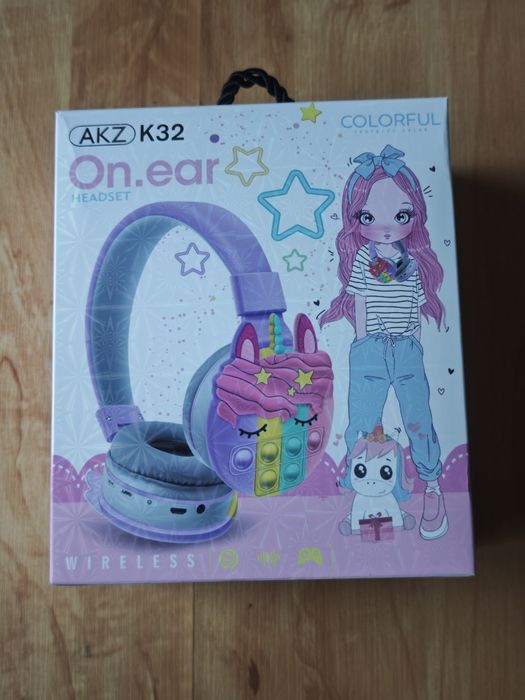Słuchawki bezprzewodowe dla dziewczynki