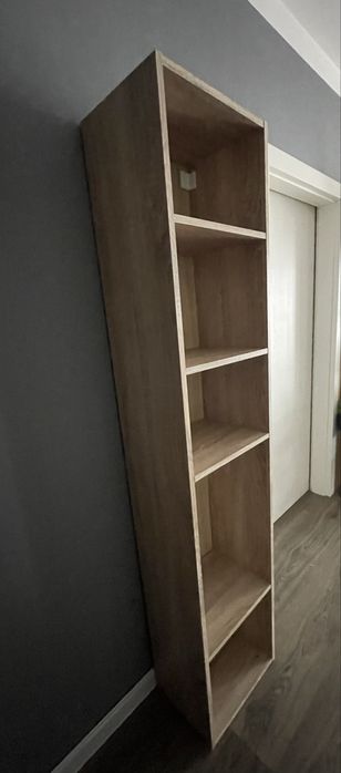 Regał, półka na książki 40 cm, dąb sonoma