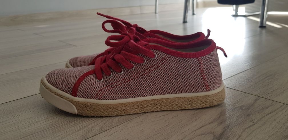 Trampki Zara 35 espadryle jak nowe