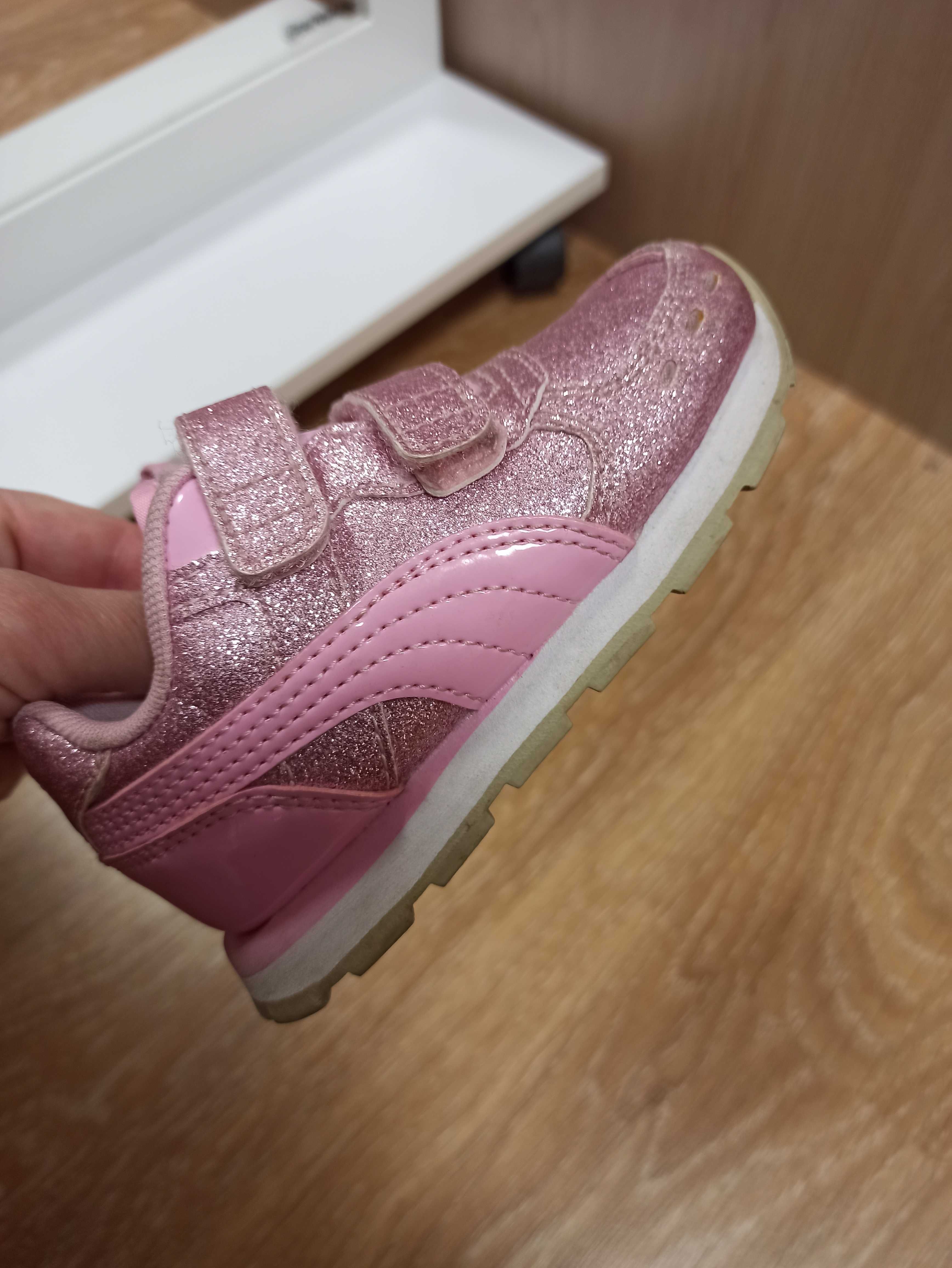 Кросівки Puma Vista Glitz рожеві 22 р/14,5 см, хайтопи