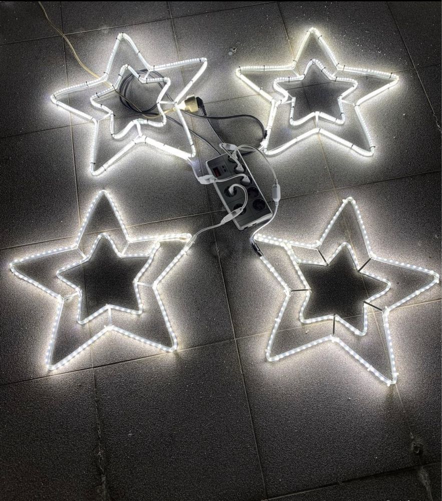 10 estrelas Led 50 cm