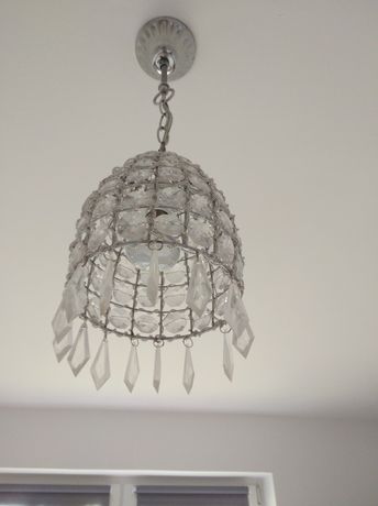 Lampa sufitowa-kryształki