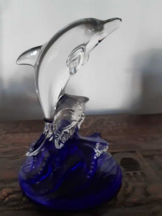 Galo, Cavalo e Golfinho Cristal d'Arques