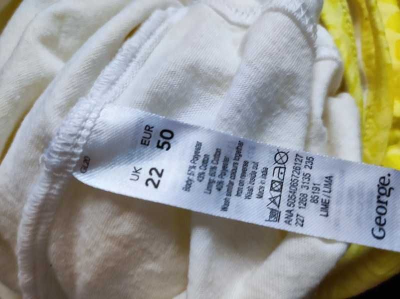 George r 50 wygodna sukienka na lato plus size z bawełną