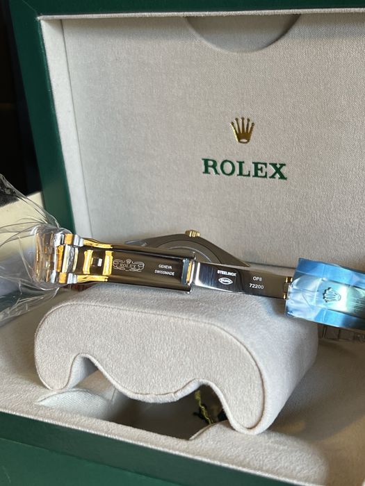 Rolex Oyster Perpetual Date Just Gold/Silver