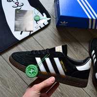 Мужские кроссовки Adidas Handball Spezial 'Black Gum' Размеры 40-44