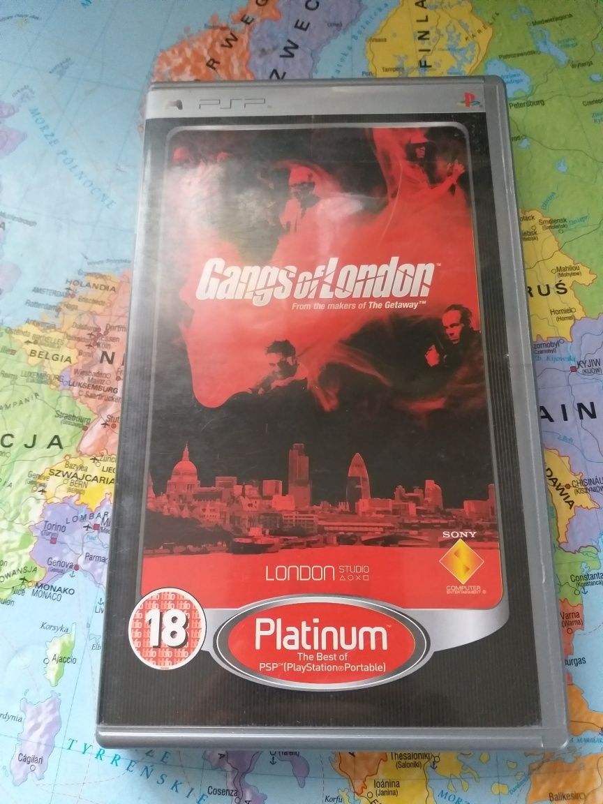 Gra Sony psp gangs of london