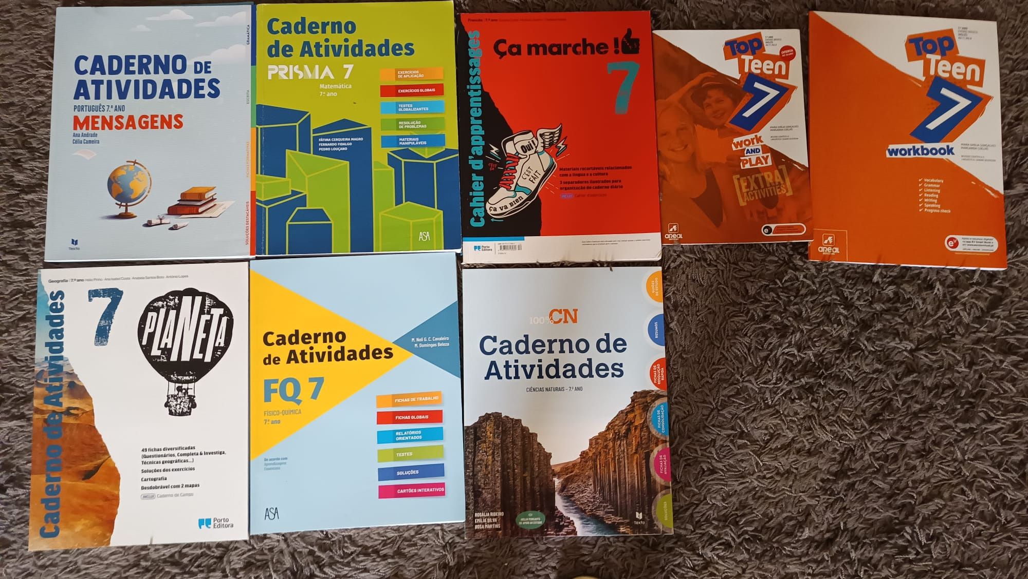 Cadernos atividades 7 ano