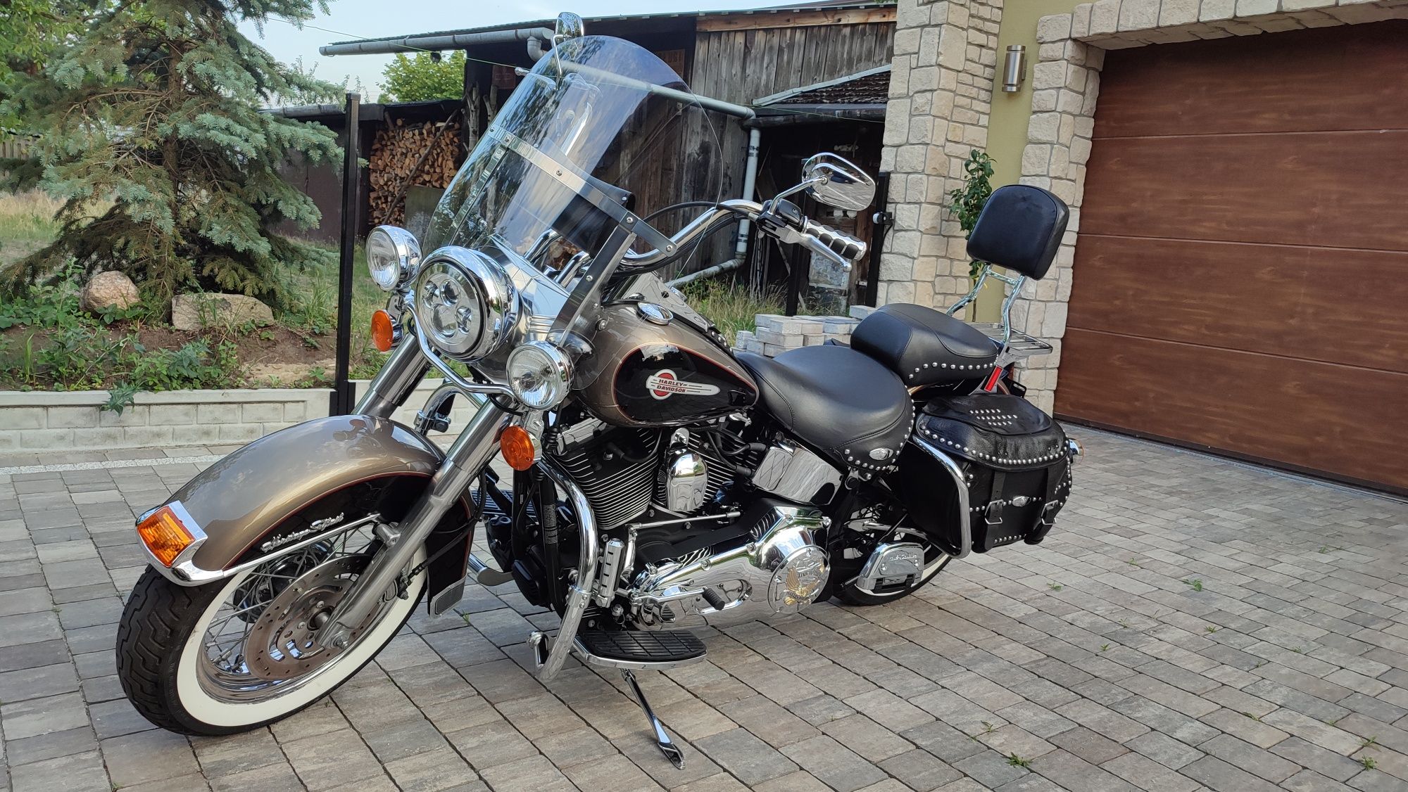 Harley Davidson Heritage Softail Classic 1450 Twin cam Piękny!