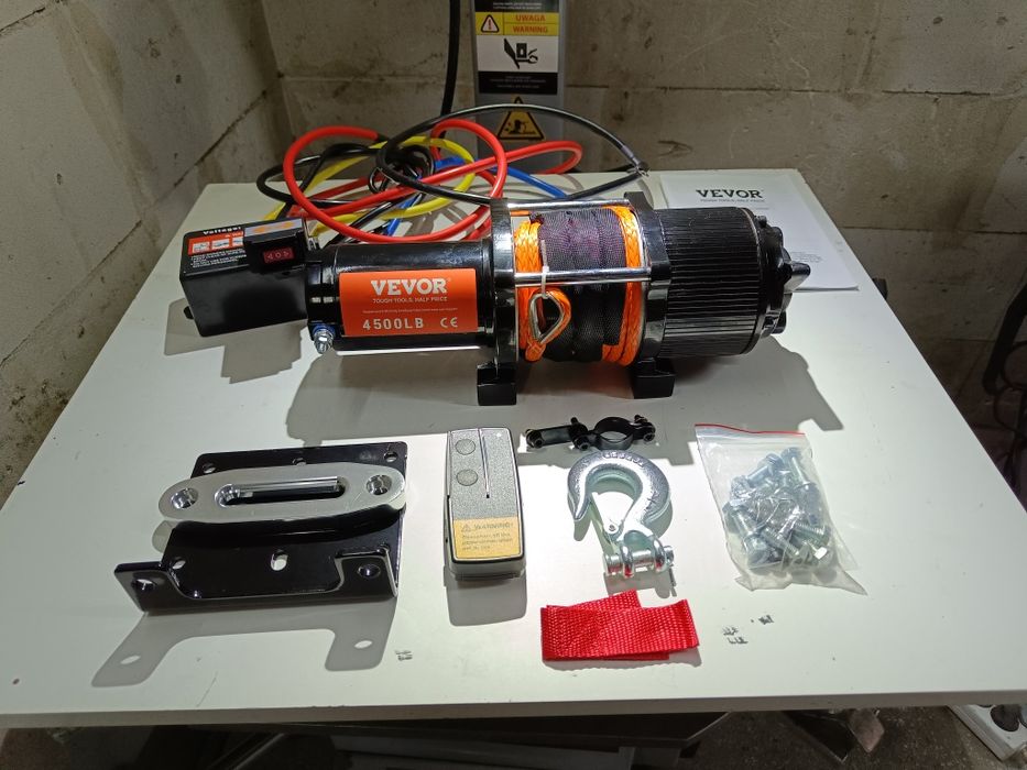 Wyciągarka elektryczna 12v 2T 4500lbs