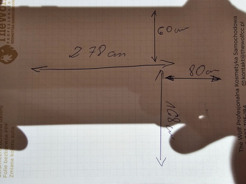 Kuchnia 270cm i 170cm