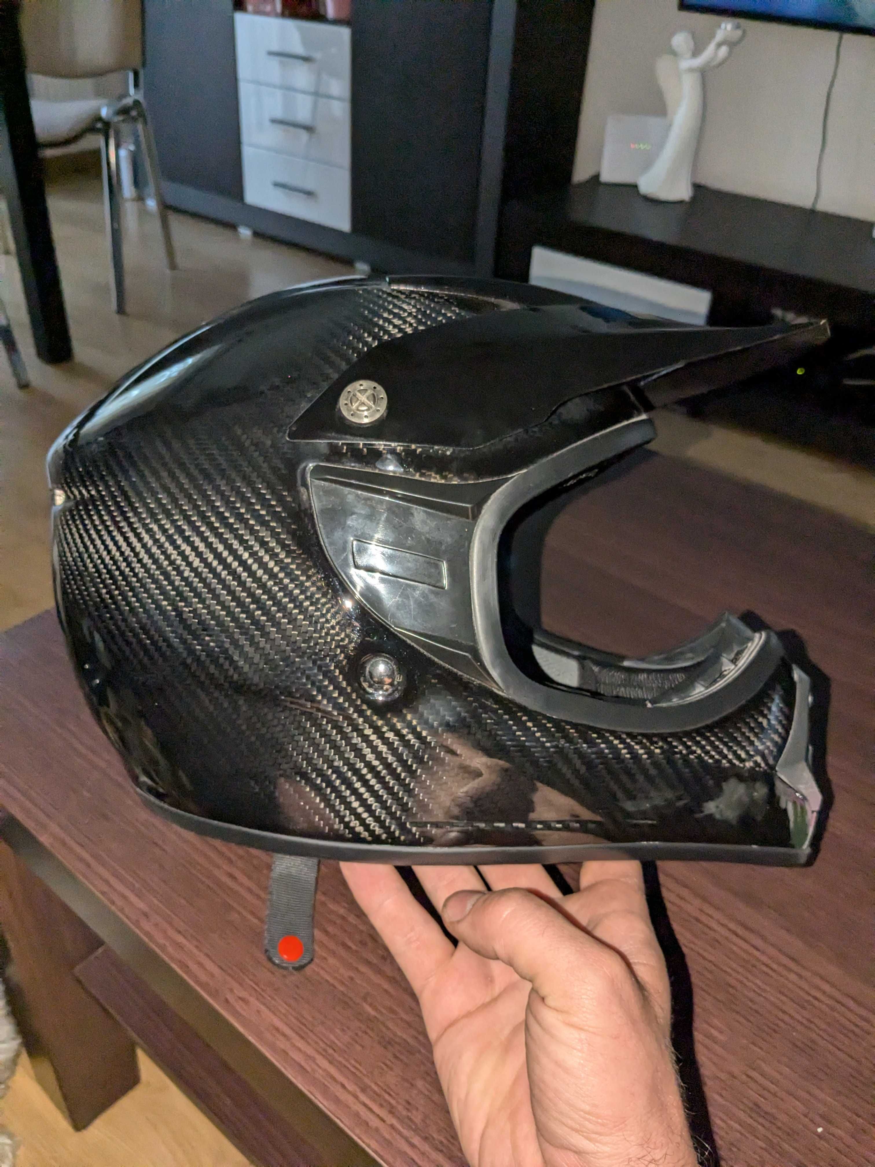 Kask cross carbon BANDIT